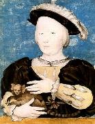HOLBEIN, Hans the Younger Boy with marmoset painting